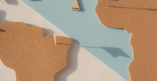 How to Achieve a Modern Minimalist Look with Floating Topographical Map Frames