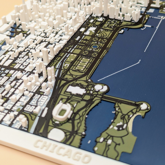 Mapa topográfico - CIUDAD - Chicago