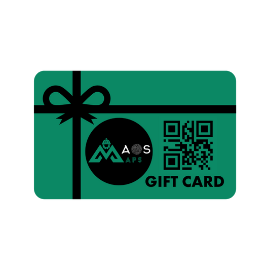 MAOS Maps Gift Card