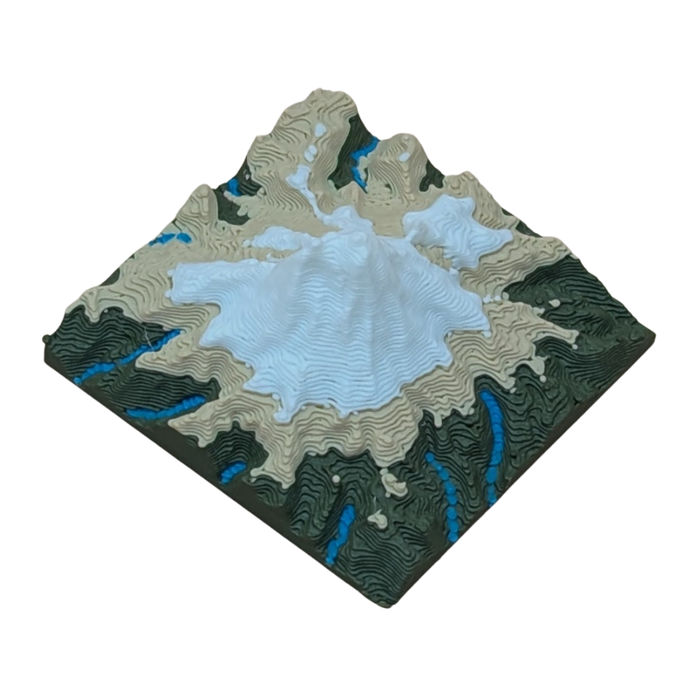 TopoMap - National Park - Rainier