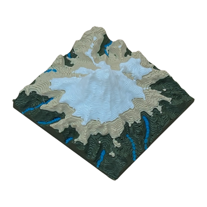TopoMap - National Park - Rainier