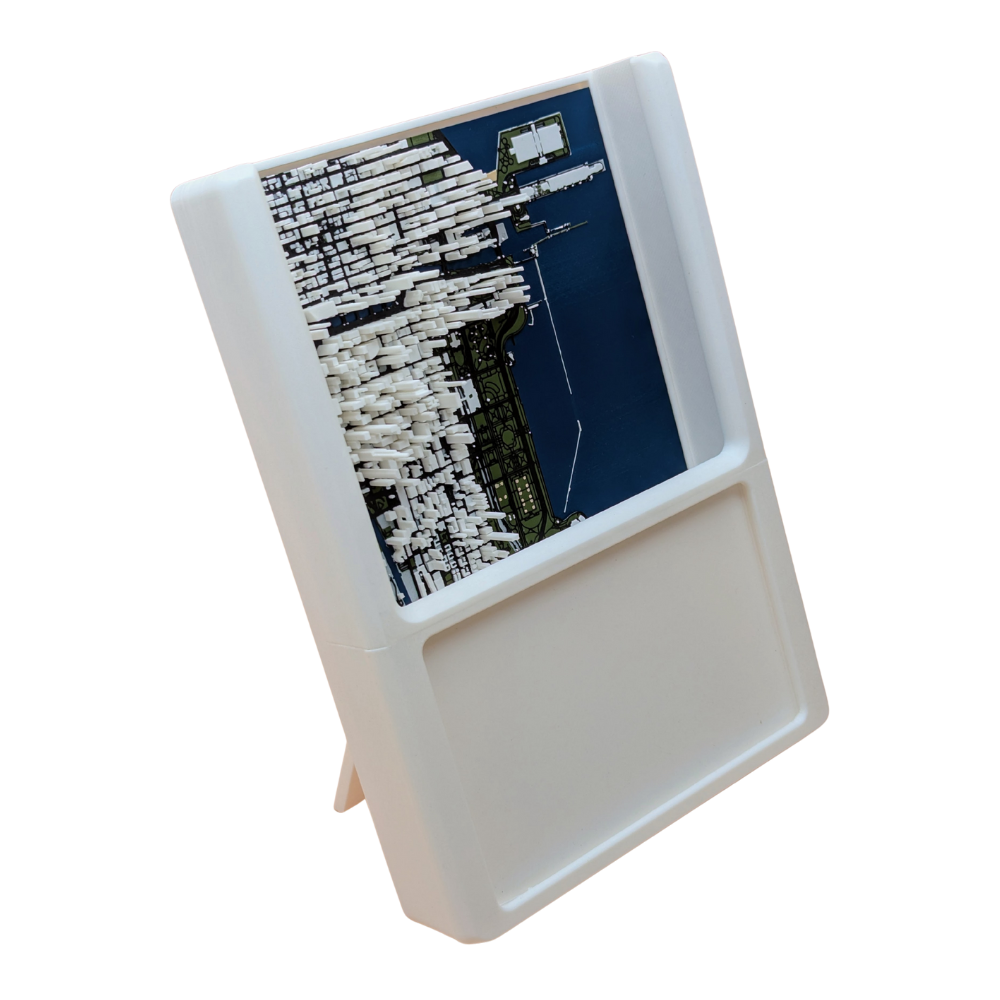 TopoPhoto - Frame LED - City - Chicago