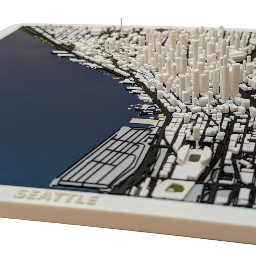 TopoMap - City - Seattle