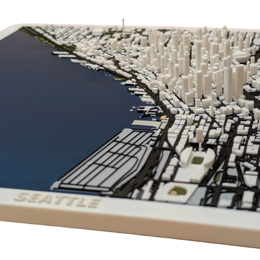 TopoMap - City - Seattle