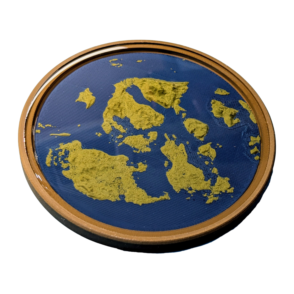 TopoPhoto - Coaster Set XL - Custom