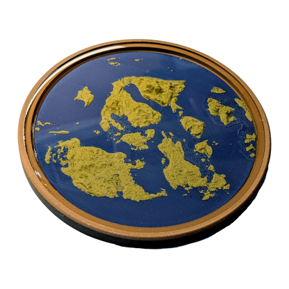 Ensemble de sous-verres TopoPhoto XL - PERSONNALISÉ