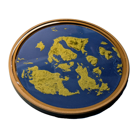TopoPhoto - Coaster Set XL - Custom
