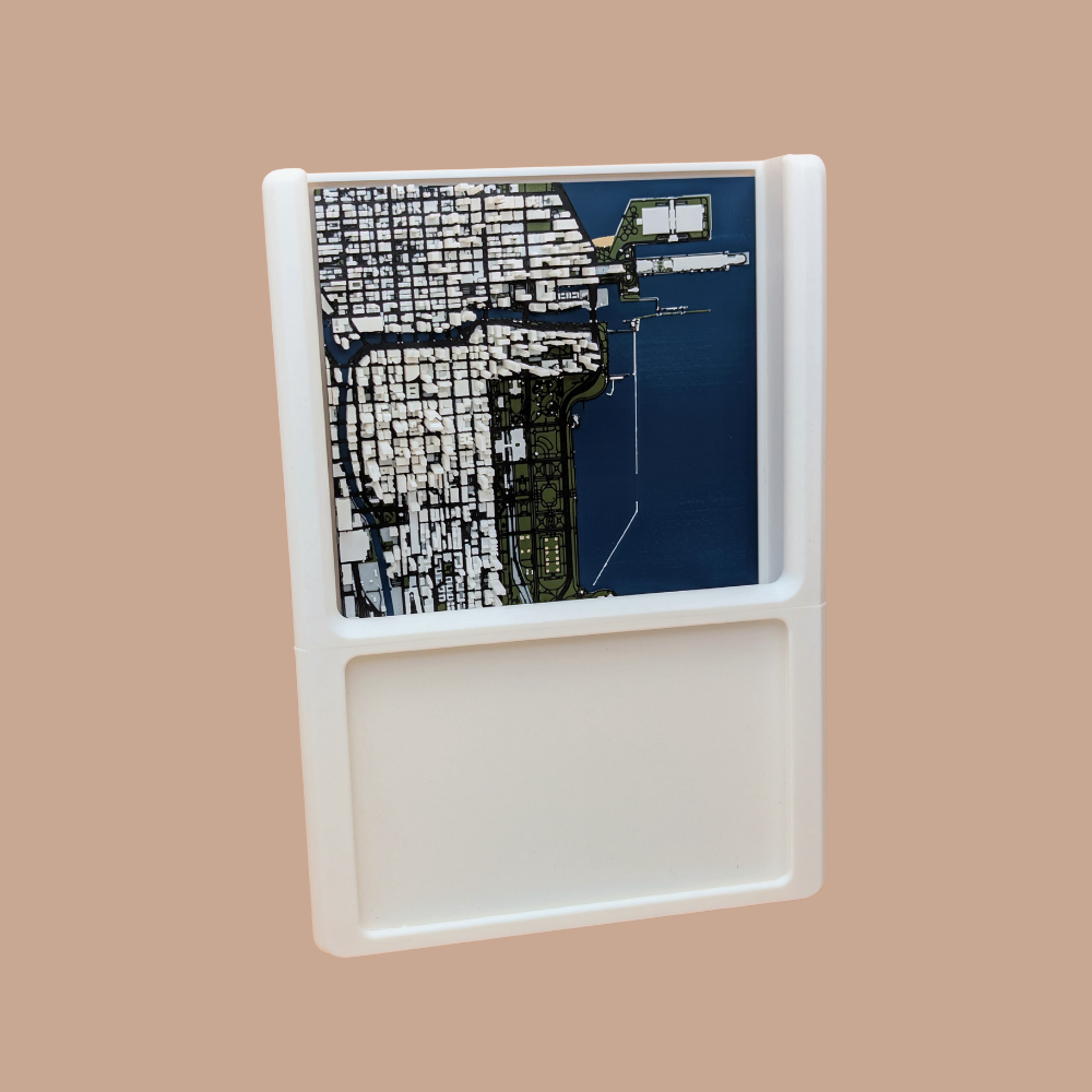 Cadre photo LED TopoPhoto - CITY - Chicago