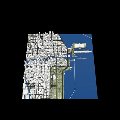 Mapa topográfico - CIUDAD - Chicago