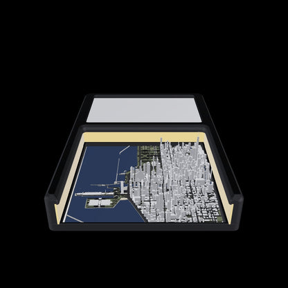 Cadre photo LED TopoPhoto - CITY - Chicago